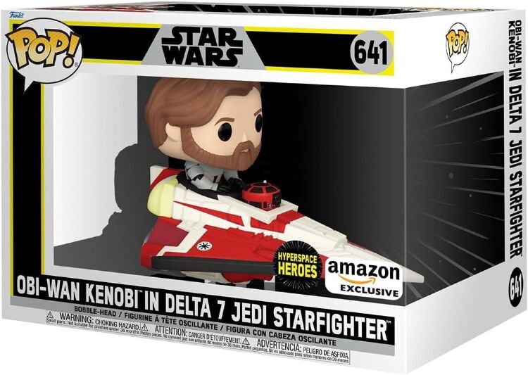 Фігурка Funko Star Wars OBI-Wan Kenobi in Delta 7 Jedi Starfighter фанко Обіван Кенобі Exclusive 641 Фігурка Funko Star Wars OBI-Wan Kenobi in Delta 7 Jedi Starfighter фанко Обіван Кенобі Exclusive 641