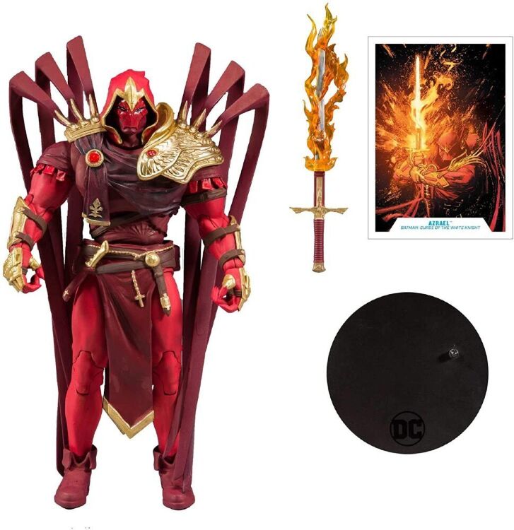 Фігурка McFarlane Toys DC Multiverse Azrael: Batman Curse of The White Knight Action Figure