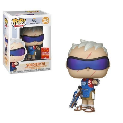 Фігурка Overwatch Funko POP! - Soldier 76 (Exclusive 2018 Summer Convention)