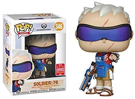 Фігурка Overwatch Funko POP! - Soldier 76 (Exclusive 2018 Summer Convention)