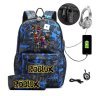 Рюкзак Роблокс Roblox USB Charge School Kids Backpack 48 х 30 х 18 см. №2 Рюкзак Роблокс Roblox USB Charge School Kids Backpack 48 х 30 х 18 см. №2