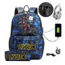Рюкзак Роблокс Roblox USB Charge School Kids Backpack 48 х 30 х 18 см. №2 Рюкзак Роблокс Roblox USB Charge School Kids Backpack 48 х 30 х 18 см. №2