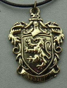 Кулон Harry Potter Gryffindor Gold