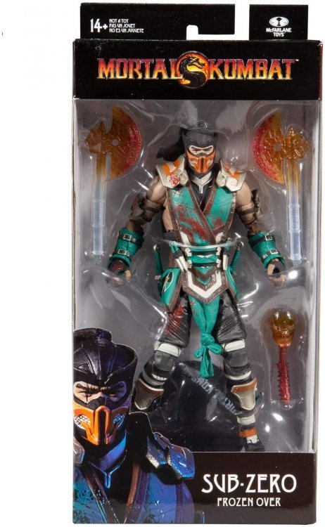 Фигурка Mortal Kombat McFarlane Toys Sub Zero Bloody Frozen Over Skin