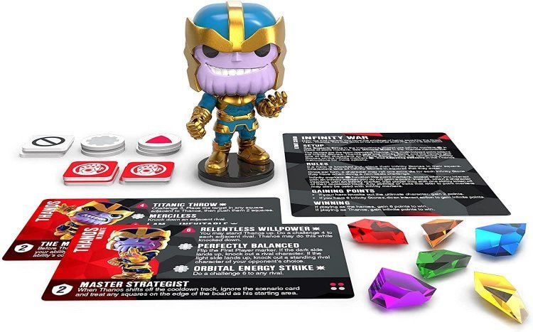 Настольная игра Funko Marvel Funkoverse Thanos 101 Expansion Танос Настольная игра Funko Marvel Funkoverse Thanos 101 Expansion Танос