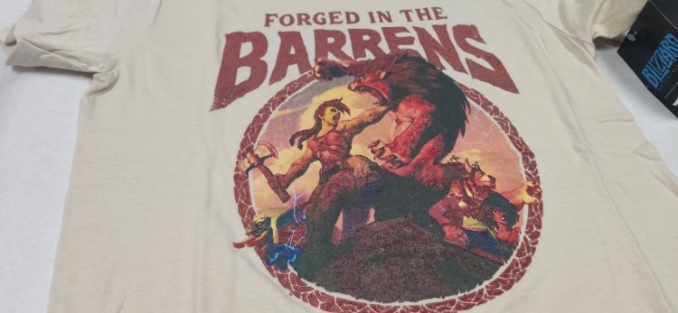 Футболка Hearthstone Forged in the Barrens T-Shirt (размер S) Футболка Hearthstone Forged in the Barrens T-Shirt (размер S)
