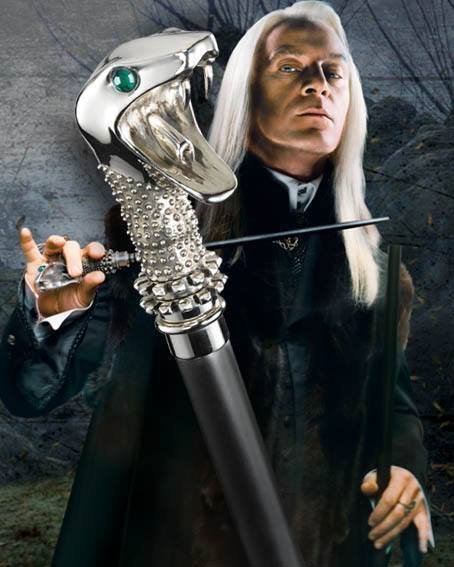 Lucius Malfoy Magical Wand (Чарівна паличка Луціуса Мелфоя) + тростину WALKING STICK Lucius Malfoy Magical Wand (Чарівна паличка Луціуса Мелфоя) + тростину WALKING STICK