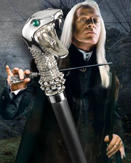 Lucius Malfoy Magical Wand (Чарівна паличка Луціуса Мелфоя) + тростину WALKING STICK