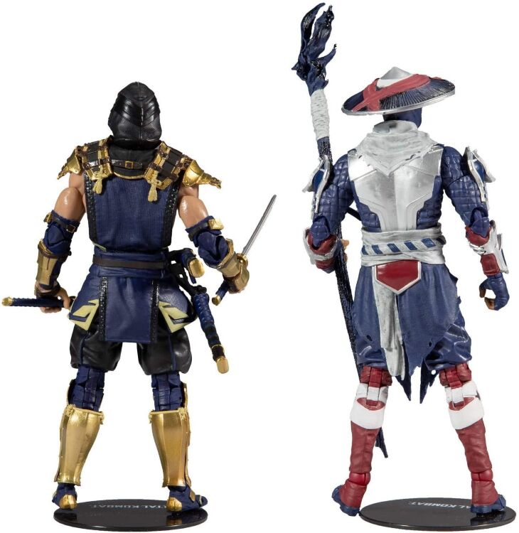 Набор фигурок McFarlane Mortal Kombat Scorpion and Raiden 7" Action Figure Multipack