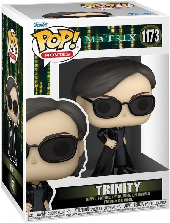 Фігурка Funko The Matrix Resurrections Trinity Фанко Матриця Трініті 1173 Фігурка Funko The Matrix Resurrections Trinity Фанко Матриця Трініті 1173