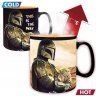 Чашка хамелеон STAR WARS Mandalorian Mando Mug кружка Звёздные войны Мандалорец 460 мл