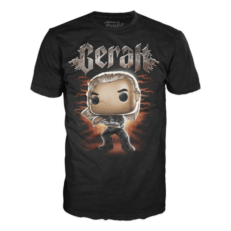 Футболка Funko Tees The Witcher: Geralt фанко Відьмак Геральт (розмір L) Футболка Funko Tees The Witcher: Geralt фанко Відьмак Геральт (розмір L)
