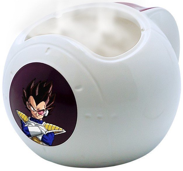 Кружка 3D теплочутлива ABYstyle DRAGON BALL Vegeta Spaceship чашка Перлини дракона Кружка 3D теплочутлива ABYstyle DRAGON BALL Vegeta Spaceship чашка Перлини дракона