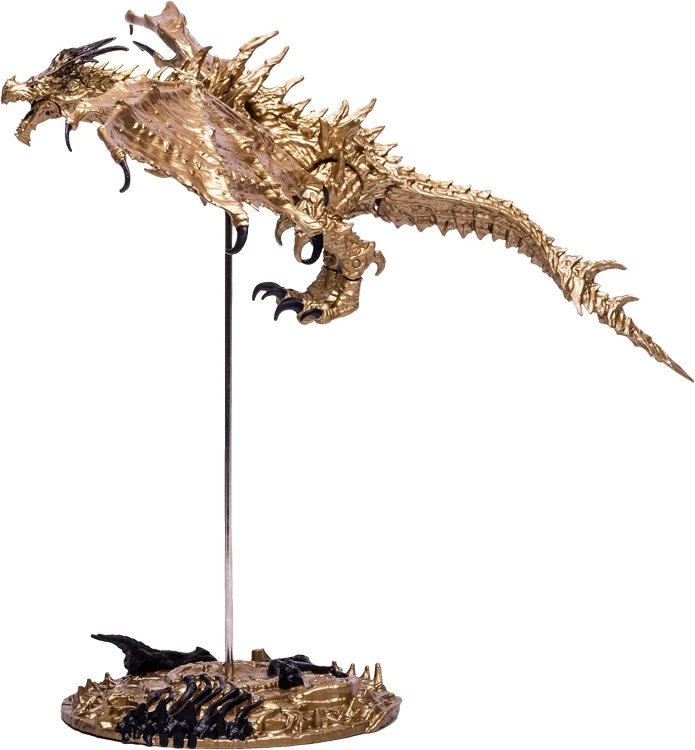 Фігурка McFarlane Toys Elder Scrolls V: Skyrim Alduin (Gold) Deluxe Box Скайрім Алдуїн Фігурка McFarlane Toys Elder Scrolls V: Skyrim Alduin (Gold) Deluxe Box Скайрім Алдуїн