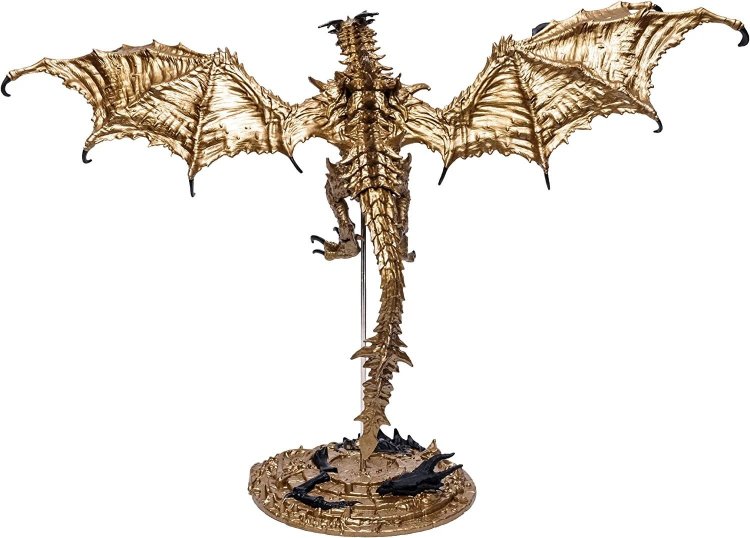 Фігурка McFarlane Toys Elder Scrolls V: Skyrim Alduin (Gold) Deluxe Box Скайрім Алдуїн Фігурка McFarlane Toys Elder Scrolls V: Skyrim Alduin (Gold) Deluxe Box Скайрім Алдуїн