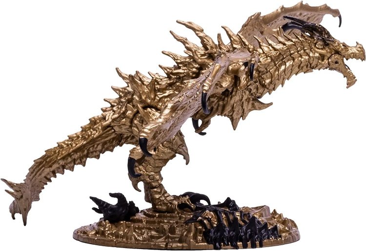 Фігурка McFarlane Toys Elder Scrolls V: Skyrim Alduin (Gold) Deluxe Box Скайрім Алдуїн Фігурка McFarlane Toys Elder Scrolls V: Skyrim Alduin (Gold) Deluxe Box Скайрім Алдуїн