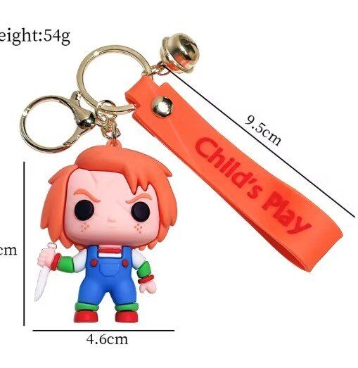 Брелок подвеска на рюкзак Chucky Чаки 3D Keychain Backpack