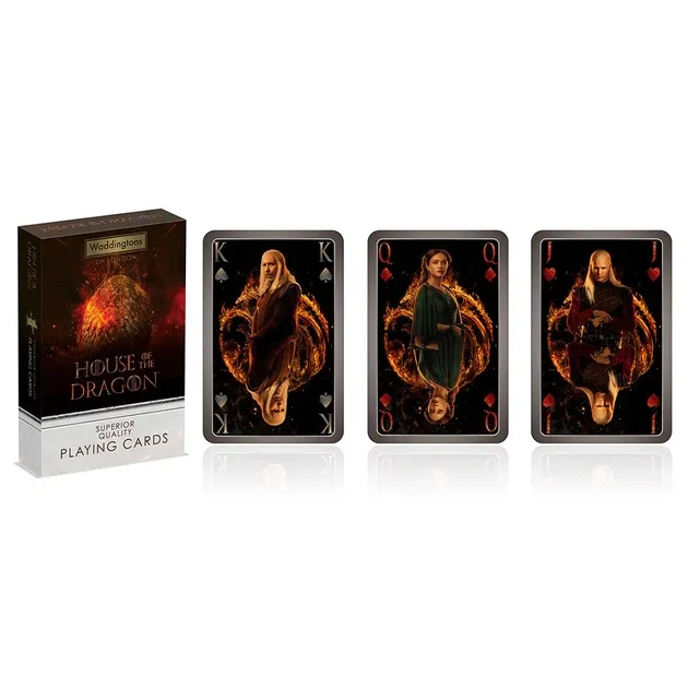 Игральные карты Winning Moves Game of Thrones House of Dragons Waddingtons Number 1 Игра престолов Дом дракона