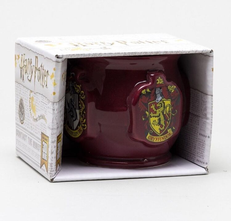 Кружка Harry Potter Crests 3D Mug Чашка факультети Хогвартс 500 ml
