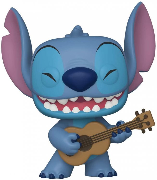 Фігурка Funko Disney Lilo and Stitch: Stitch with Ukelele фанко Стіч 1044 Фігурка Funko Disney Lilo and Stitch: Stitch with Ukelele фанко Стіч 1044