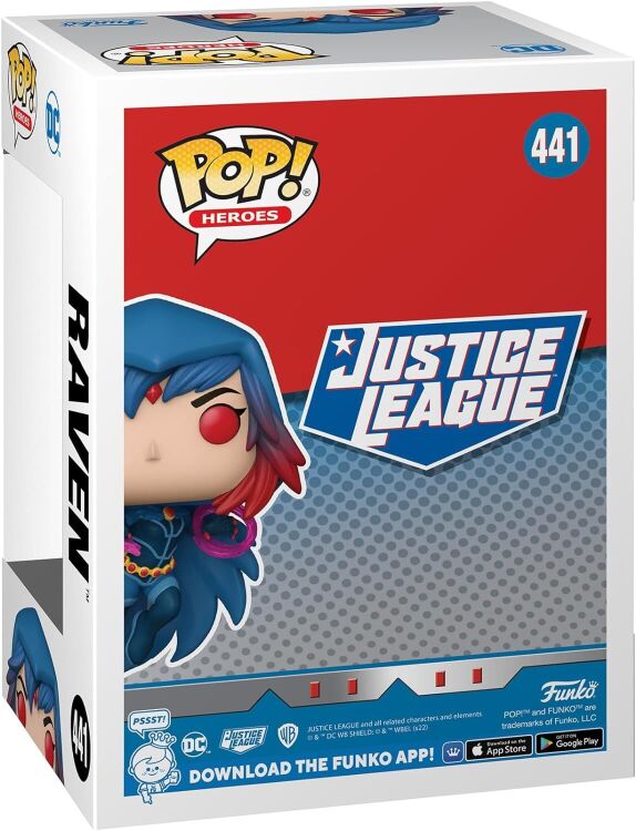 Фигурка Funko DC Heroes Justice League Raven фанко Равен 441 Фигурка Funko DC Heroes Justice League Raven фанко Равен 441
