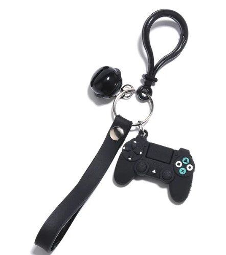 Брелок підвіска на рюкзак Simulation Joystick 3D Keychain Джойстик чорний