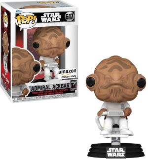 Фігурка Funko Star Wars: Admiral Ackbar Фанко Адмірал Аккбар (Amazon Exclusive) 617