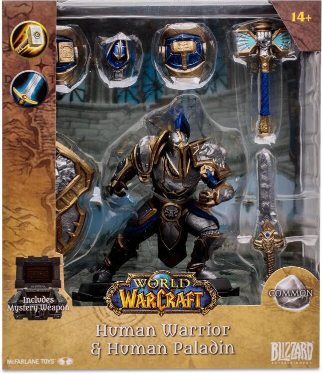 Фігурка McFarlane World of Warcraft Human Warrior Paladin Варкрафт Людина Паладін Воїн Фігурка McFarlane World of Warcraft Human Warrior Paladin Варкрафт Людина Паладін Воїн