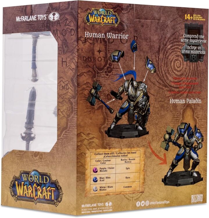 Фігурка McFarlane World of Warcraft Human Warrior Paladin Варкрафт Людина Паладін Воїн Фігурка McFarlane World of Warcraft Human Warrior Paladin Варкрафт Людина Паладін Воїн