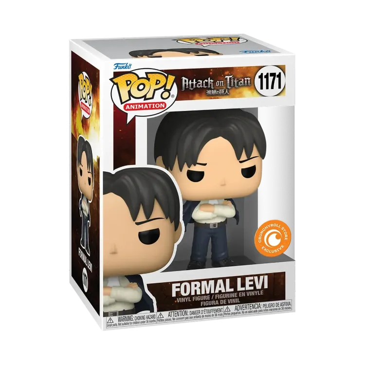 Фігурка Funko Attack on Titan Formal Levi Атака Титанів фанко Леві (Exclusive) 1171 Фігурка Funko Attack on Titan Formal Levi Атака Титанів фанко Леві (Exclusive) 1171
