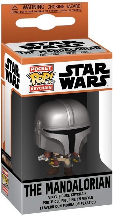 Брелок - Funko Pocket Pop Star Wars Keychain - The Mandalorian фанко мандалорець Брелок - Funko Pocket Pop Star Wars Keychain - The Mandalorian фанко мандалорець