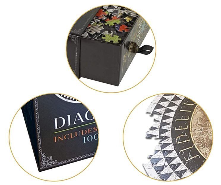 Пазл Гаррі Поттер The Noble Collection Harry Potter Diagon Alley Shop Signs Puzzle (1000-Piece)