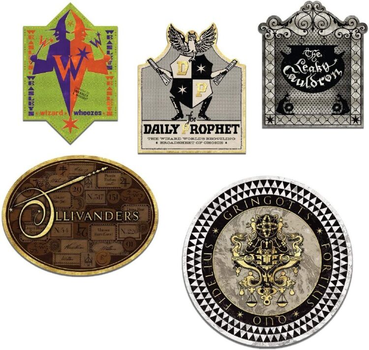 Пазл Гаррі Поттер The Noble Collection Harry Potter Diagon Alley Shop Signs Puzzle (1000-Piece)