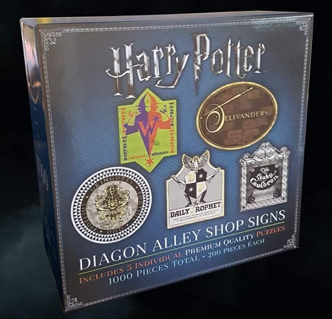 Пазл Гаррі Поттер The Noble Collection Harry Potter Diagon Alley Shop Signs Puzzle (1000-Piece)