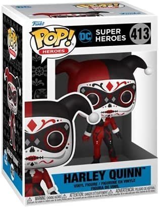 Фігурка Funko POP Heroes: Dia De Los DC - Harley Quinn Фанко Харлі Квінн 413 Фігурка Funko POP Heroes: Dia De Los DC - Harley Quinn Фанко Харлі Квінн 413
