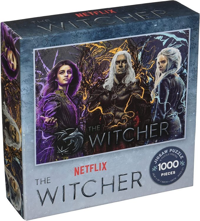 Пазл Відьмак Геральт Цирі Єнніфер Netflix The Witcher - Geralt, Yennifer and Ciri Puzzle Пазл Відьмак Геральт Цирі Єнніфер Netflix The Witcher - Geralt, Yennifer and Ciri Puzzle