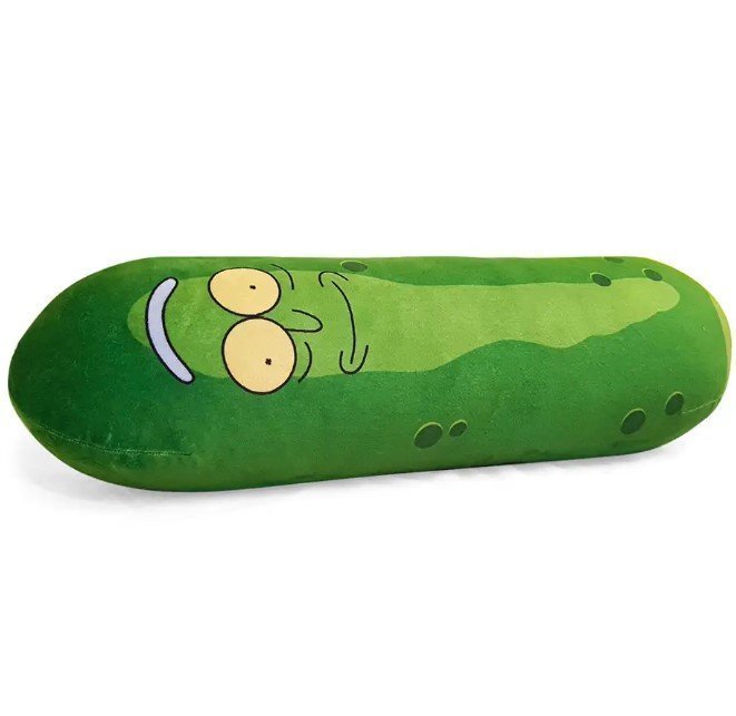 Мяка іграшка Подушка Рік та Морті Rick And Morty Pillow Pickle Rick Рік огірок 60 см Мяка іграшка Подушка Рік та Морті Rick And Morty Pillow Pickle Rick Рік огірок 60 см