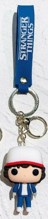 Брелок подвеска на рюкзак Stranger Things Dustin 3D Keychain Очень странные дела Дастин Брелок подвеска на рюкзак Stranger Things Dustin 3D Keychain Очень странные дела Дастин