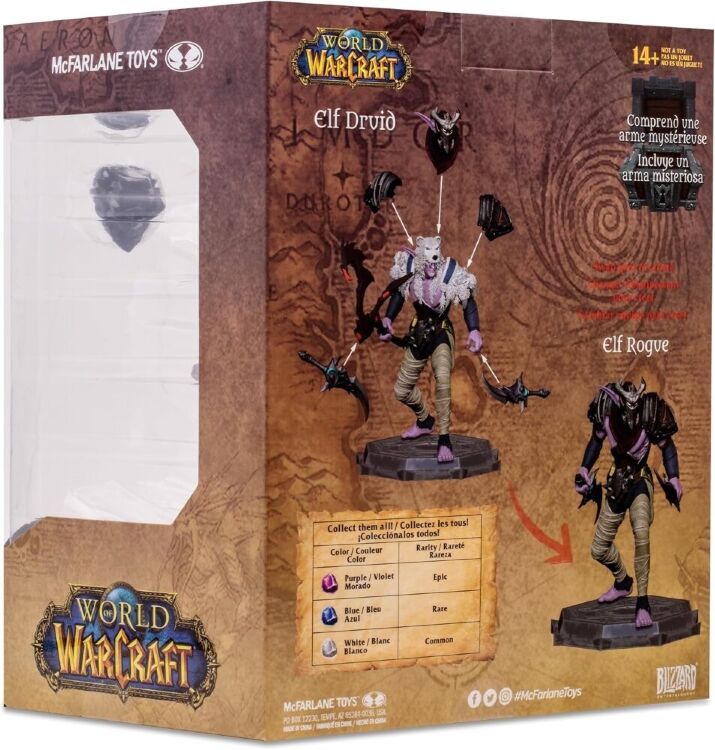 Фигурка McFarlane World of Warcraft Elf Druid Rogue Варкрафт Эльф Друид Разбойник
