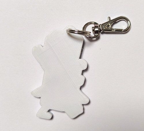 Брелок Minecraft Steve duck Майнкрафт Стів на качці ABS пластик 6 см.