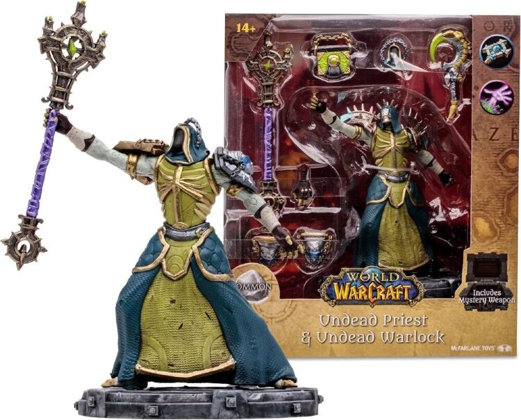 Фигурка McFarlane World of Warcraft Undead Priest Warlock Варкрафт Нежить Жрец Варлок