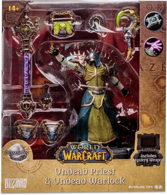 Фигурка McFarlane World of Warcraft Undead Priest Warlock Варкрафт Нежить Жрец Варлок