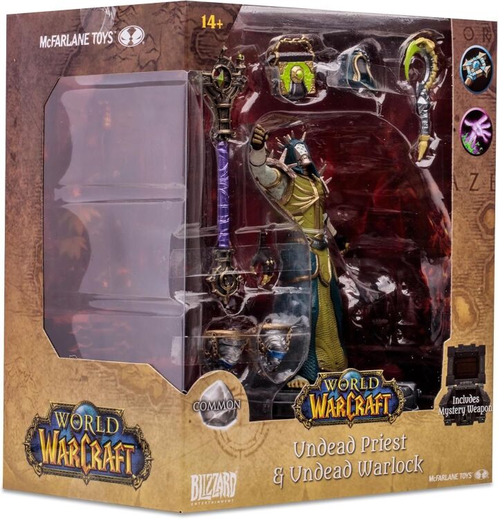 Фигурка McFarlane World of Warcraft Undead Priest Warlock Варкрафт Нежить Жрец Варлок Фигурка McFarlane World of Warcraft Undead Priest Warlock Варкрафт Нежить Жрец Варлок
