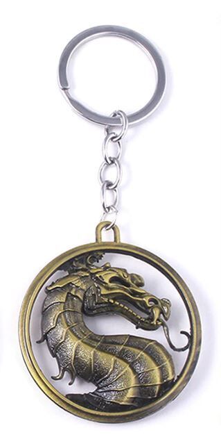 Брелок Mortal Kombat (колір бронза)