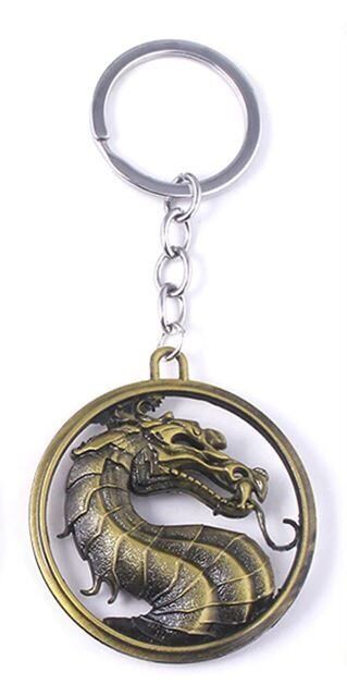 Брелок Mortal Kombat (цвет бронза)