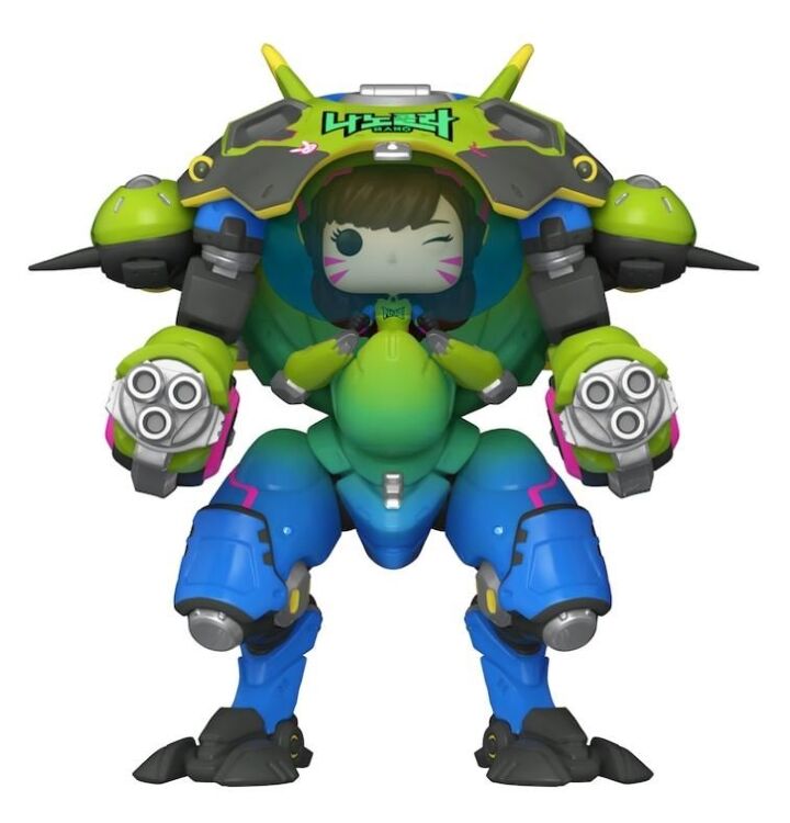 Фигурка Overwatch Funko Pop D.Va and MEKA Buddy 6” (Super-Sized) Figure Blizzard Exclusive 177