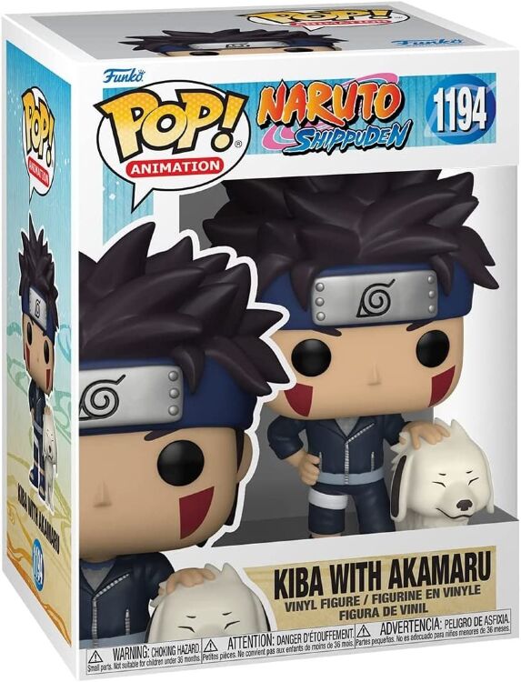 Фігурка Funko Animation: Naruto - Kiba with Akamaru Фанко Наруто Кіба та Акамару 1194