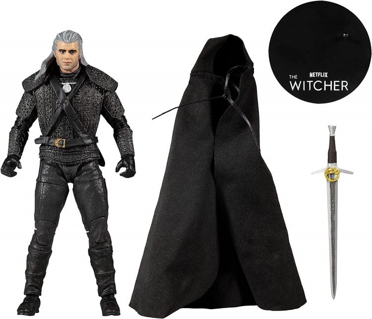 Фігурка McFarlane The Witcher - Geralt of Rivia Netflix Action Figure Відьмак Геральт з Рівії Фігурка McFarlane The Witcher - Geralt of Rivia Netflix Action Figure Відьмак Геральт з Рівії