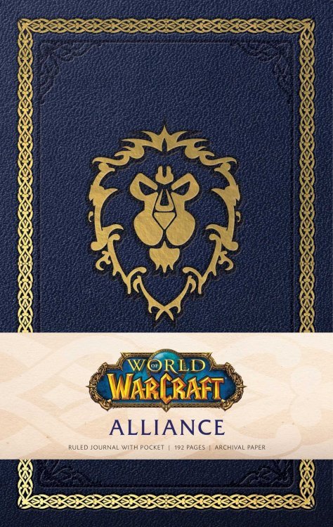 Блокнот World of Warcraft: Alliance Hardcover Ruled Journal (Hardcover) Блокнот World of Warcraft: Alliance Hardcover Ruled Journal (Hardcover)