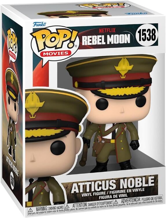 Фигурка Funko Movies: Netflix Rebel Moon Atticus Noble фанко Мятежная Луна Аттикус Нобл 1538 Фигурка Funko Movies: Netflix Rebel Moon Atticus Noble фанко Мятежная Луна Аттикус Нобл 1538